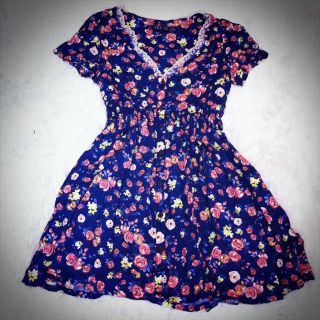 ザラ(ZARA)の♡花柄 ワンピ♡(ミニワンピース)