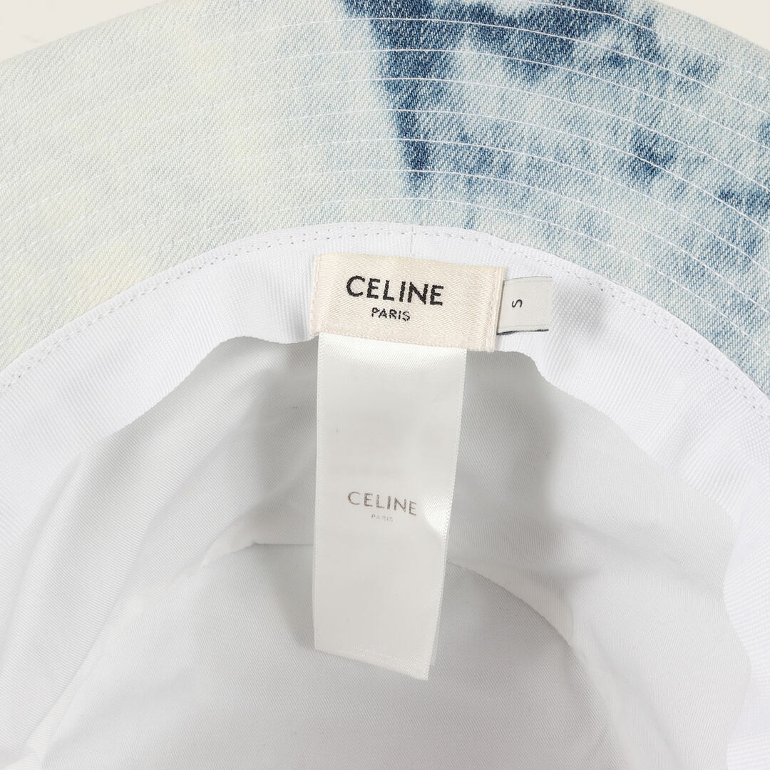 CELINE - CELINE セリーヌ ハット サイズ:S 23SS ブリーチ 加工 CELINE - CELINE セリーヌ ハット サイズ:S 23SS ブリーチ 加工