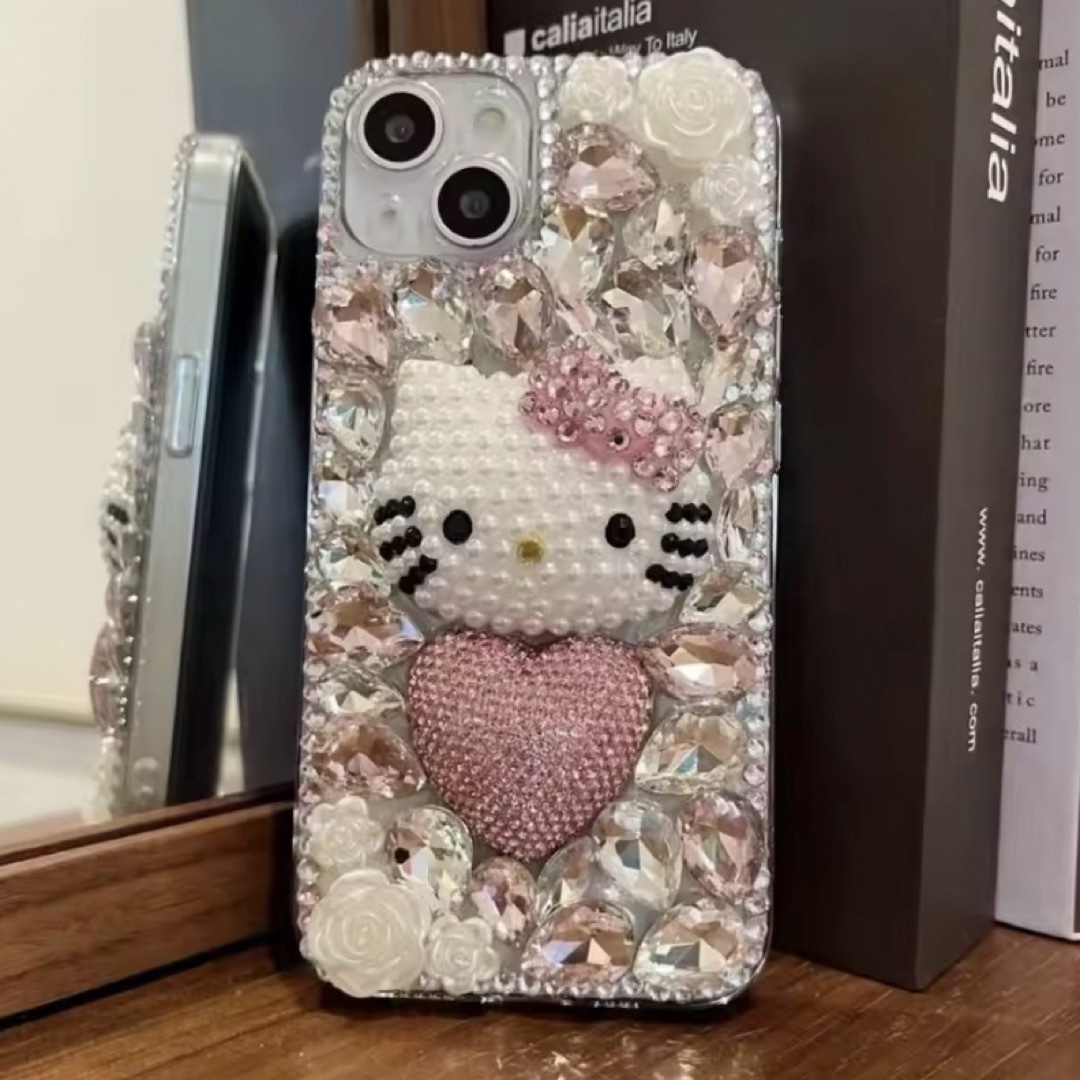 スマホケース キラキラ ラインストーン デコスマホケース スマホケース キラキラ ラインストーン デコスマホケース
