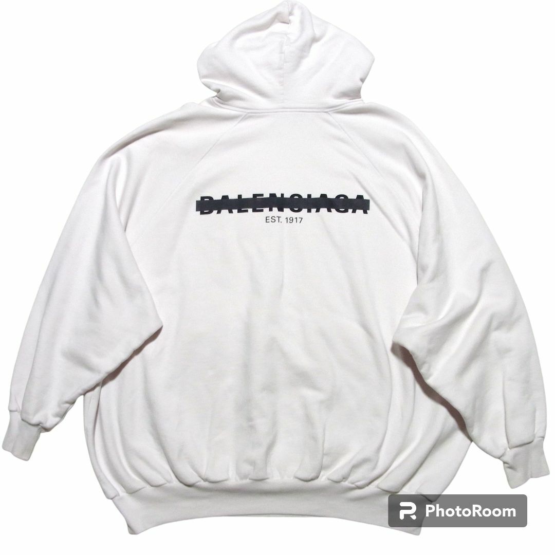 BALENCIAGA - 22AW バレンシアガ テーピングロゴ オーバーサイズ BALENCIAGA - 22AW バレンシアガ テーピングロゴ オーバーサイズ