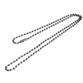 クロムハーツ(Chrome Hearts)のクロムハーツ CHROME HEARTS 【 Ball Chain 】 ボール チェーン シルバー ネックレス　36796(ネックレス)