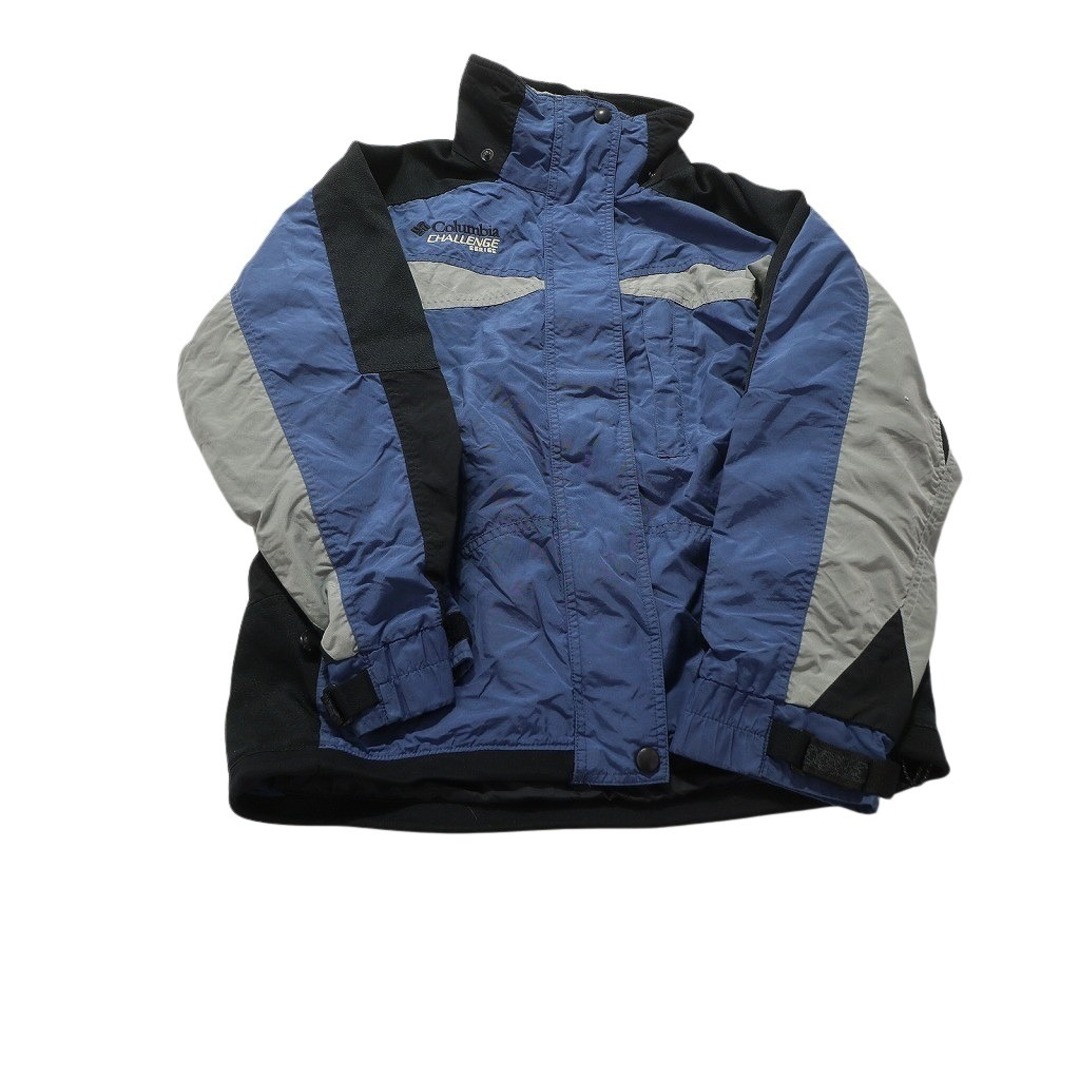 新品□コロンビア ダブルJKT(challnge)□青 (Columbia - 古着 新品□コロンビア ダブルJKT(challnge)□青 (Columbia - 古着