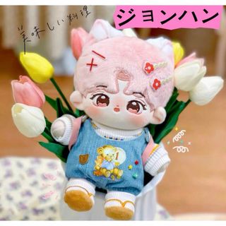 セブンティーン(SEVENTEEN)のseventeenぬいぐるみ　ジョンハン  20センチ　マスター　大人気⭐️(ぬいぐるみ)