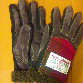 ハリスツイード(Harris Tweed)のハリスツィード手袋(手袋)