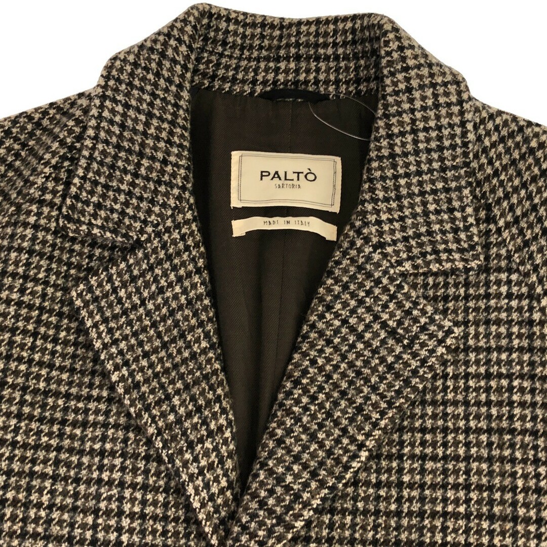 PALTO - PALTO パルト 千鳥格子ウールチェスターコート 18WPULUCAFAI カーキ×グレー系 44の通販 by MODESCAPE ラクマ店|パルトならラクマ PALTO - PALTO パルト 千鳥格子ウールチェスターコート 18WPULUCAFAI カーキ×グレー系 44の通販 by MODESCAPE ラクマ店|パルトならラクマ