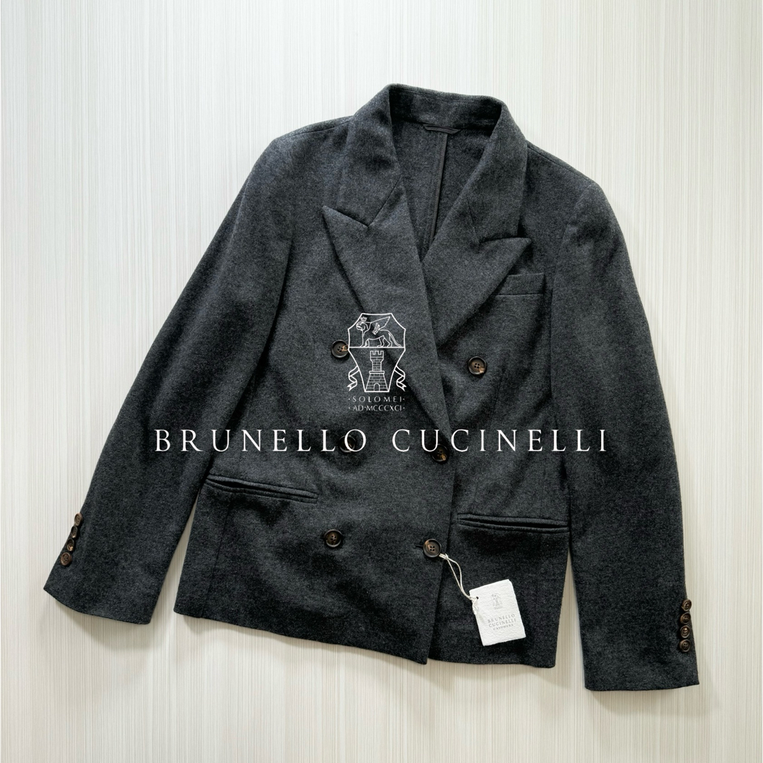BRUNELLO CUCINELLI - O17☆未使用☆22-23AW☆極上カシミヤ100 BRUNELLO CUCINELLI - O17☆未使用☆22-23AW☆極上カシミヤ100
