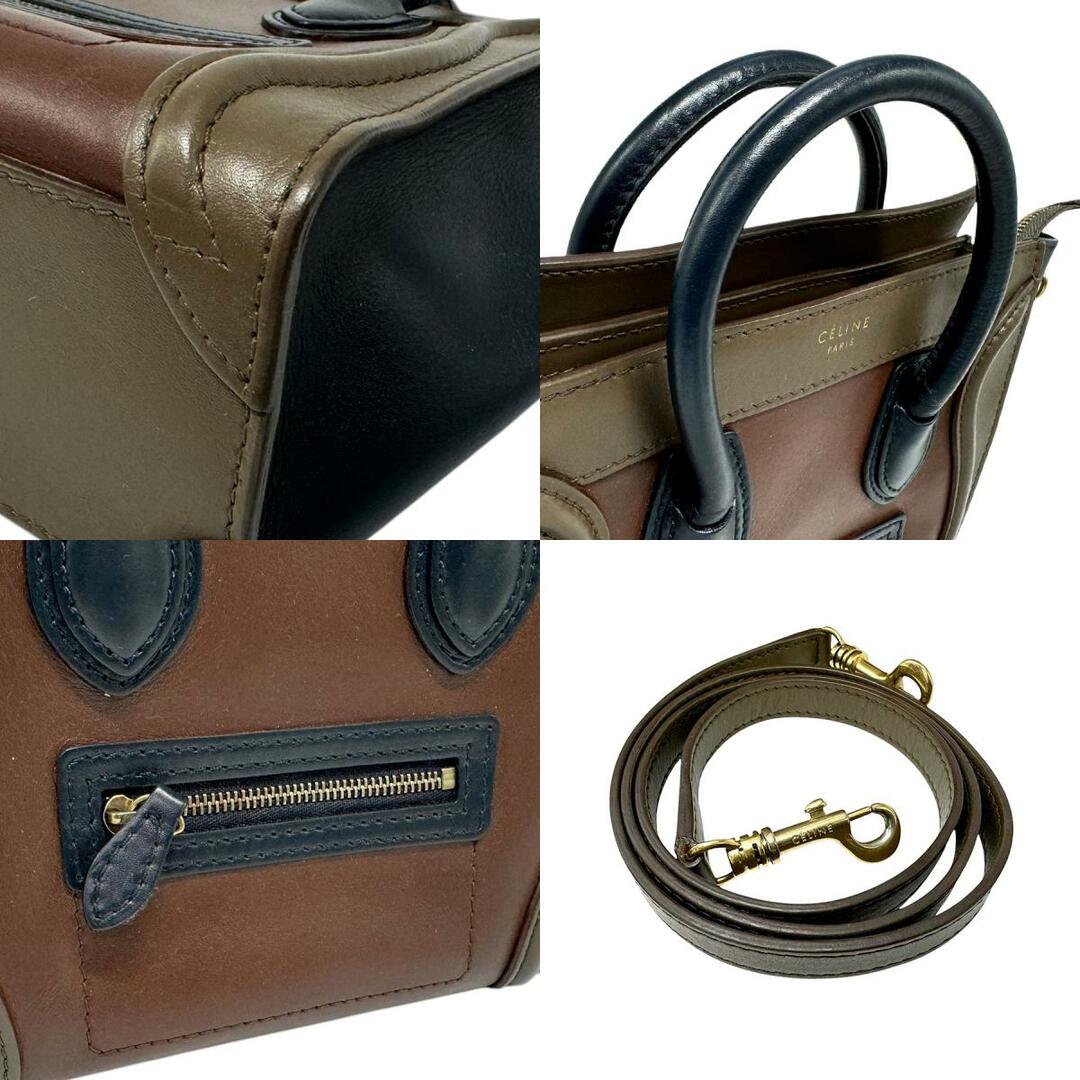 セリーヌ CELINE ハンドバッグ ショルダーバッグ ラゲージ ナノ セリーヌ CELINE ハンドバッグ ショルダーバッグ ラゲージ ナノ