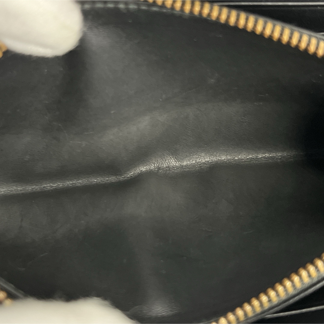 LOEWE - ロエベ 長財布 リネン アナグラム ロゴ型押し ラウンド LOEWE - ロエベ 長財布 リネン アナグラム ロゴ型押し ラウンド
