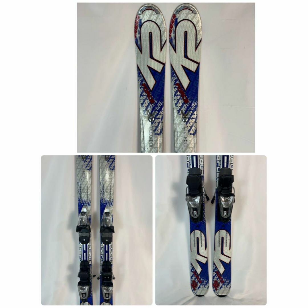 良品】 K2 APACHE FORCE 163cm カービングスキー スキー板 良品】 K2 APACHE FORCE 163cm カービングスキー スキー板
