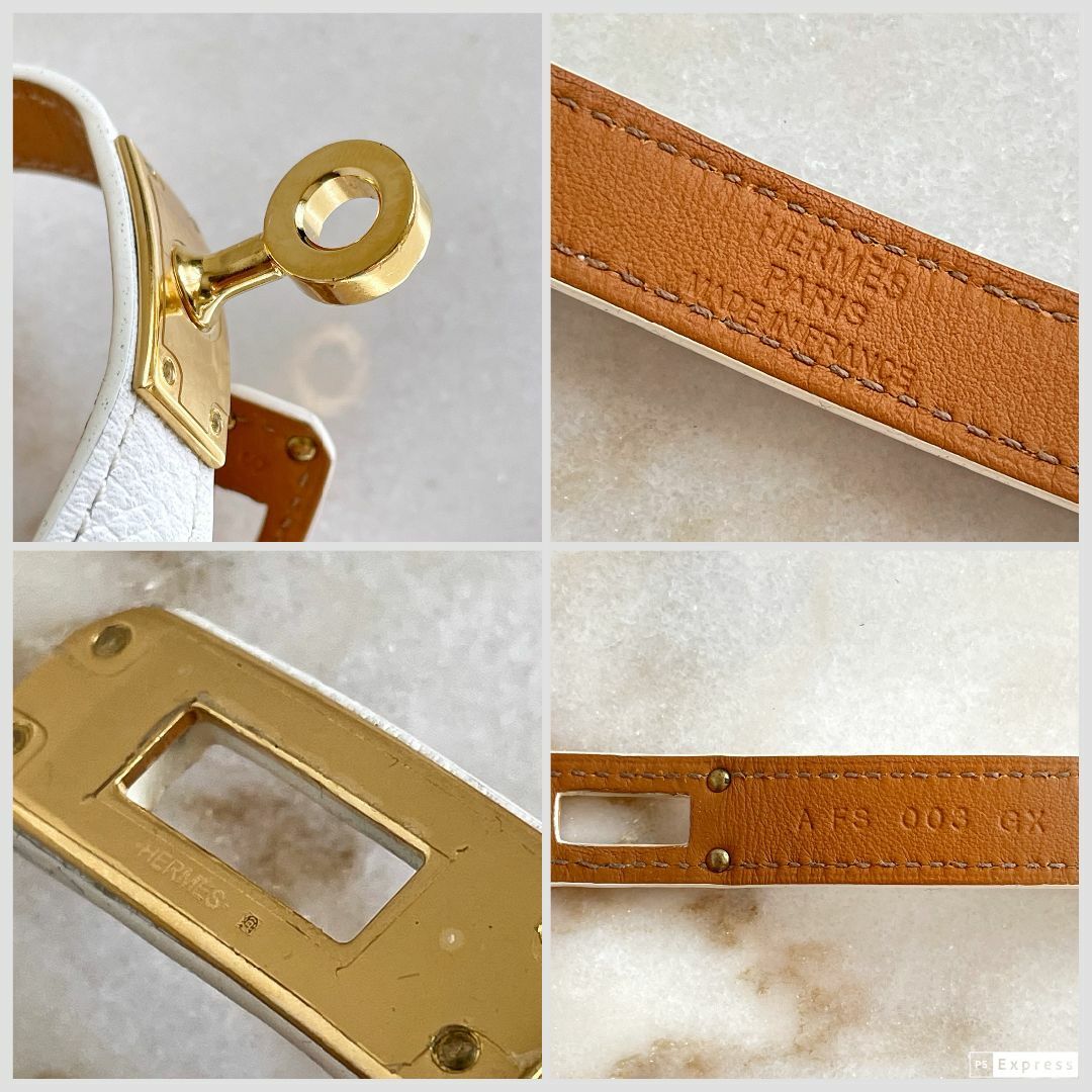 HERMES - HERMES エルメス エプソン ケリー・ブレスレット HERMES - HERMES エルメス エプソン ケリー・ブレスレット