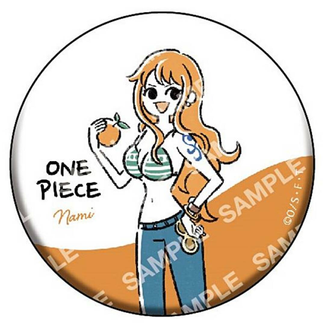 ナミ(フルカラー)】ワンピース ONE PIECE 缶バッジコレクション ナミ(フルカラー)】ワンピース ONE PIECE 缶バッジコレクション