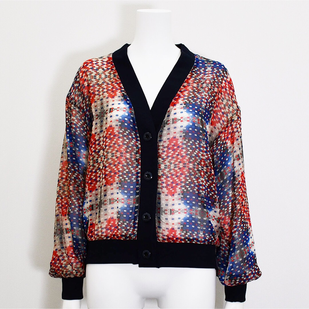 JANTJE_ONTEMBAAR シフォンカーディガン JANTJE_ONTEMBAAR シフォンカーディガン