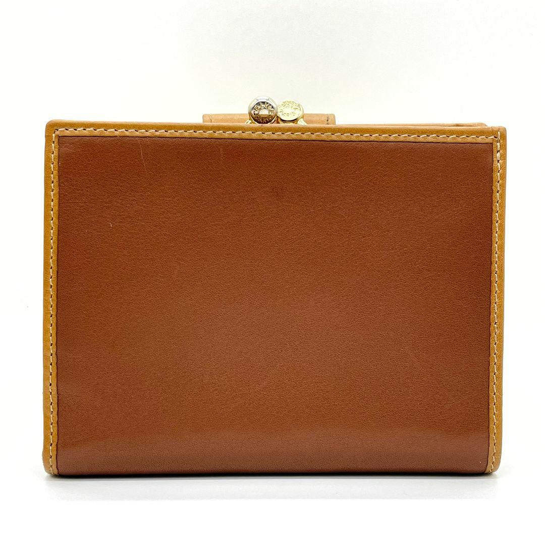 CELINE オールドセリーヌ トリオンフ がまぐち レザー折り財布 CELINE オールドセリーヌ トリオンフ がまぐち レザー折り財布