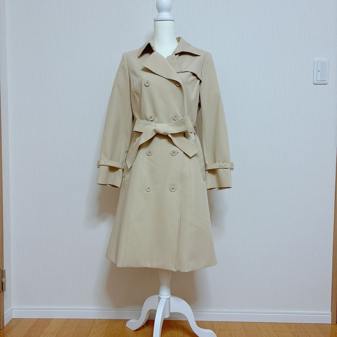 トレンチコート ベージュ 90サイズ overE トレンチコート ベージュ 90サイズ overE