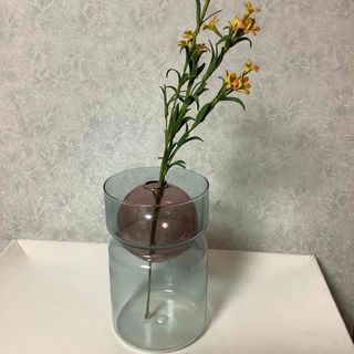 Francfranc - フランフラン ピンク フラワーベース 花瓶の通販 Francfranc - フランフラン ピンク フラワーベース 花瓶の通販