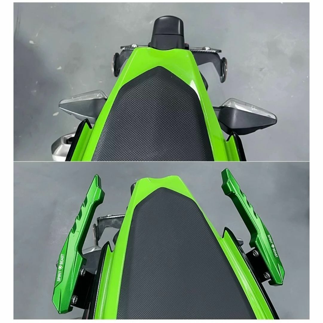 NINJA400 Z400 タンデムバー グラブバー チタンカラー NINJA400 Z400 タンデムバー グラブバー チタンカラー