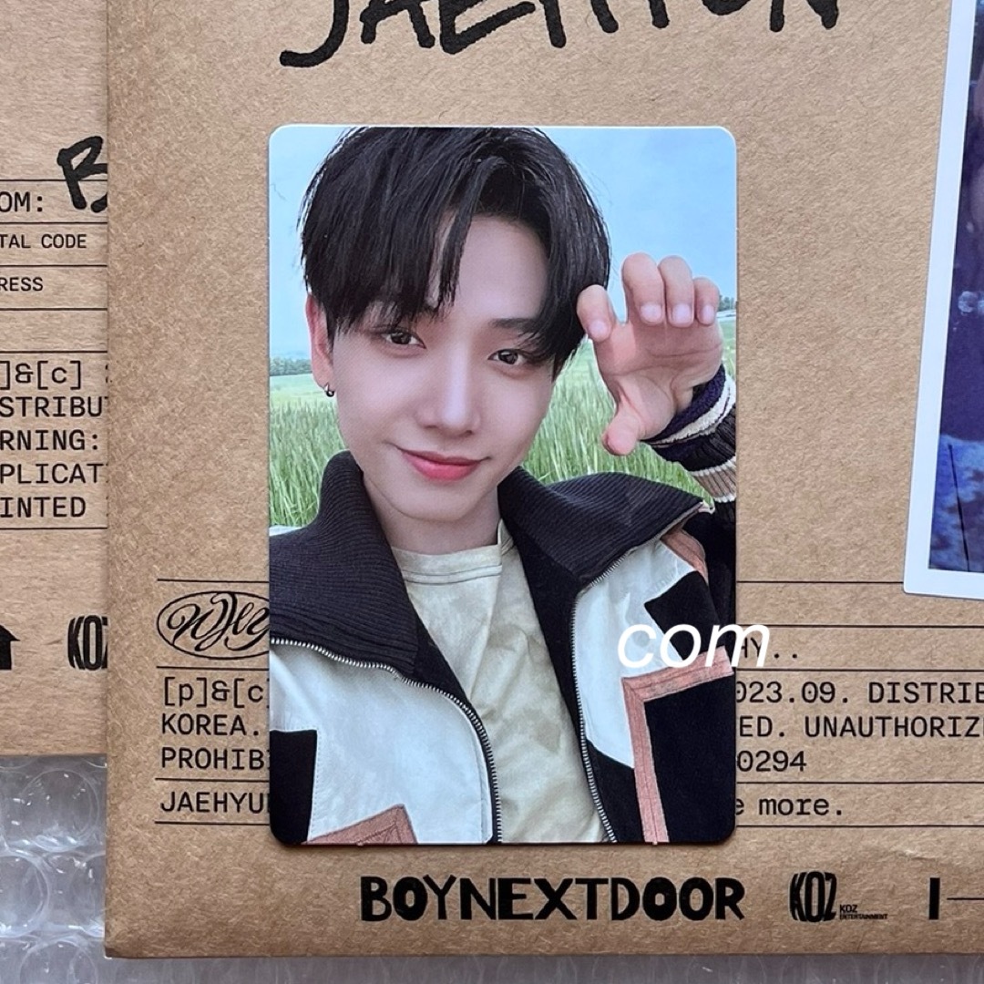 BOYNEXTDOOR - ジェヒョン BOYNEXTDOOR why letter トレカの通販 BOYNEXTDOOR - ジェヒョン BOYNEXTDOOR why letter トレカの通販