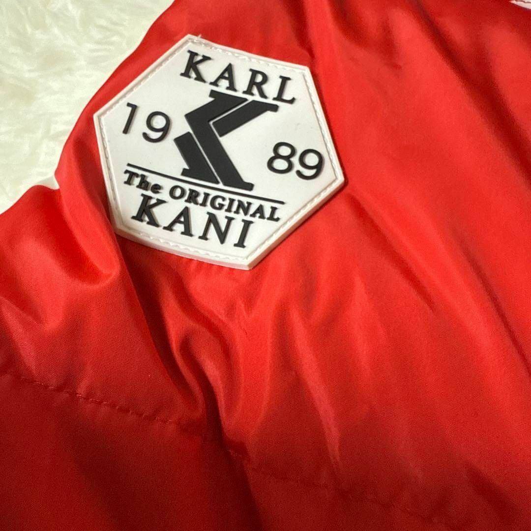 Karl Kani - カールカナイ ダウンジャケット プリントロゴ 総柄 Karl Kani - カールカナイ ダウンジャケット プリントロゴ 総柄