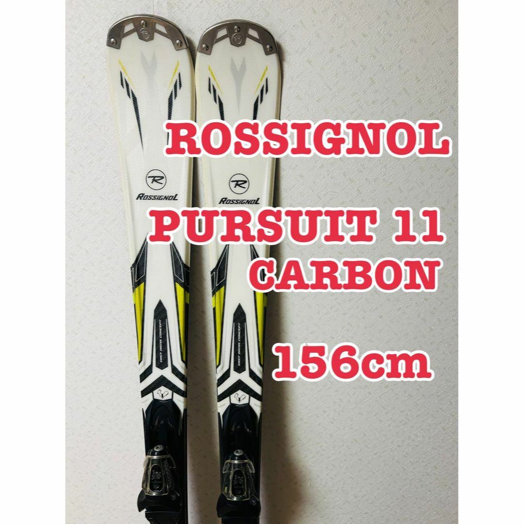 ROSSIGNOL スキー板 PURSUIT 11CARBON 156cm スキー ROSSIGNOL スキー板 PURSUIT 11CARBON 156cm スキー
