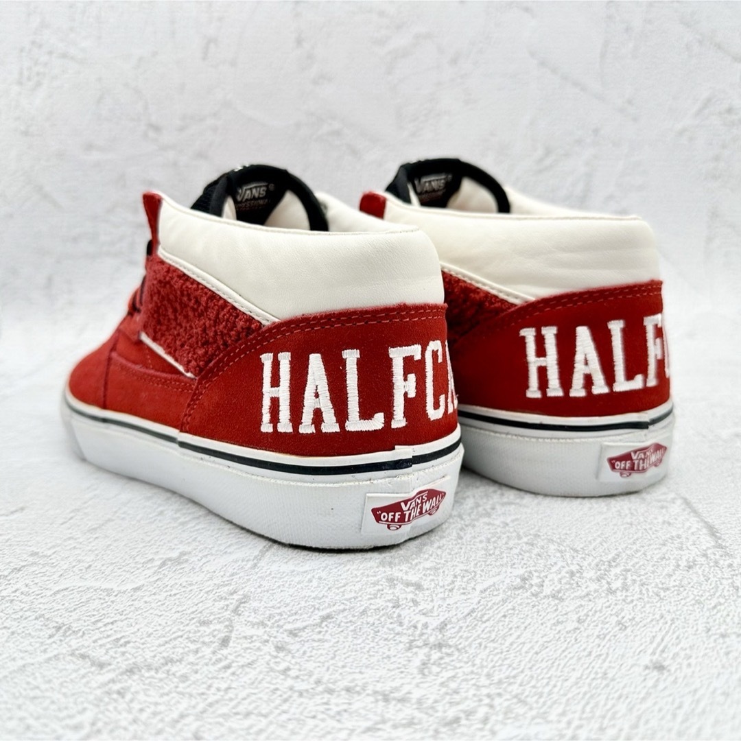 希少カラー】VANS ハーフキャブ PRO レッド スエード キャバレロ