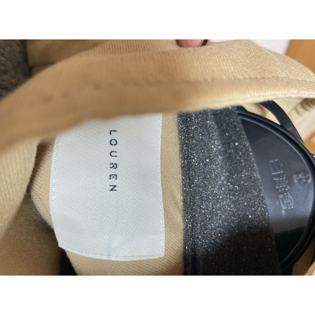 louren stand collar over coat ローレン louren stand collar over coat ローレン
