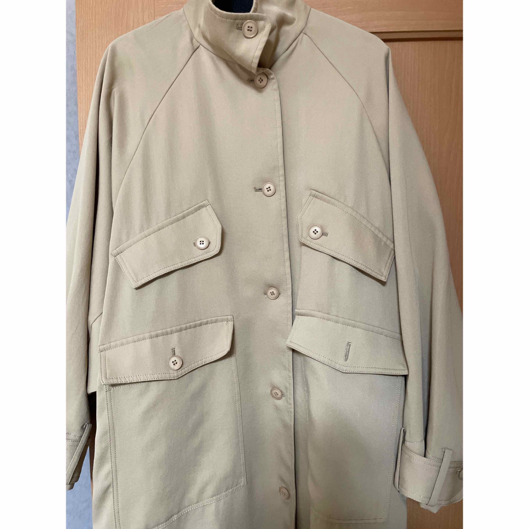 louren stand collar over coat ローレン louren stand collar over coat ローレン