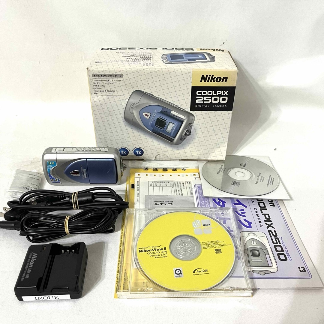 付属品多数】 Nikon ニコン COOLPIX 2500 クールピクス 付属品多数】 Nikon ニコン COOLPIX 2500 クールピクス