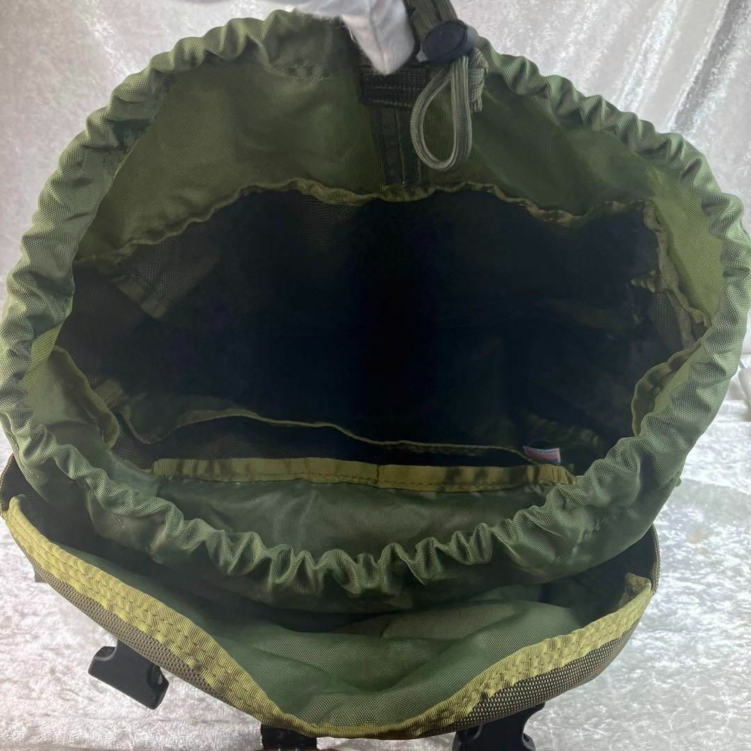 希少色 極美品 ブリーフィング シンプルフラップ リュック モス 希少色 極美品 ブリーフィング シンプルフラップ リュック モス