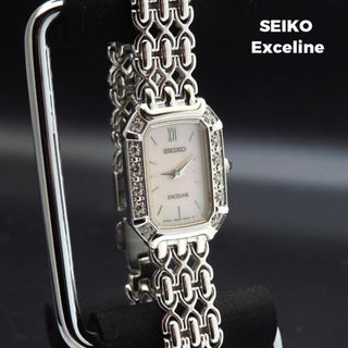 SEIKO - SEIKO Exceline ジュエリーウォッチ 12P 素敵なシェル SEIKO - SEIKO Exceline ジュエリーウォッチ 12P 素敵なシェル