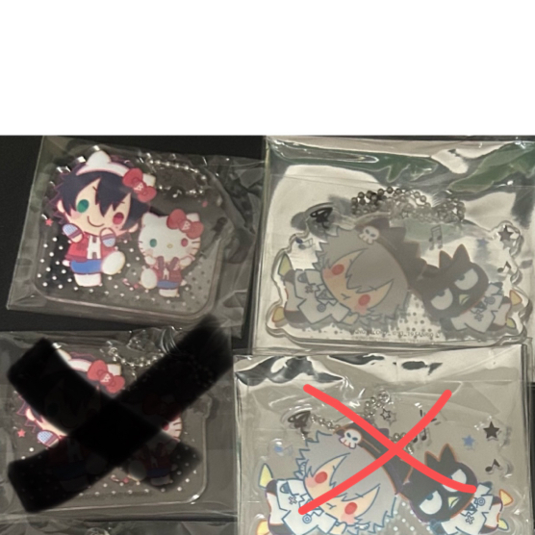 ヒプノシスマイク ヒプマイ サンリオピューロランド 一郎 左馬刻 アクキー エンタメ/ホビーのおもちゃ/ぬいぐるみ(キャラクターグッズ)の商品写真