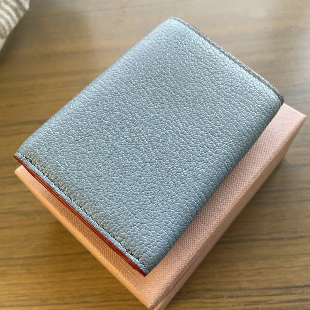 MIU MIU - 美品miu miu ミニ財布 レター マドラスラブハート MIU MIU - 美品miu miu ミニ財布 レター マドラスラブハート