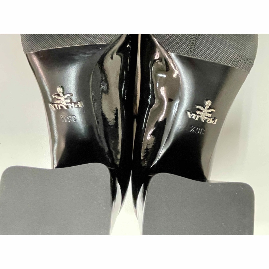 PRADA - ☆未使用☆PRADA プラダ エナメル ストラップパンプス PRADA - ☆未使用☆PRADA プラダ エナメル ストラップパンプス