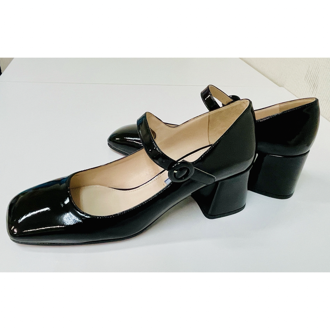 PRADA - ☆未使用☆PRADA プラダ エナメル ストラップパンプス PRADA - ☆未使用☆PRADA プラダ エナメル ストラップパンプス