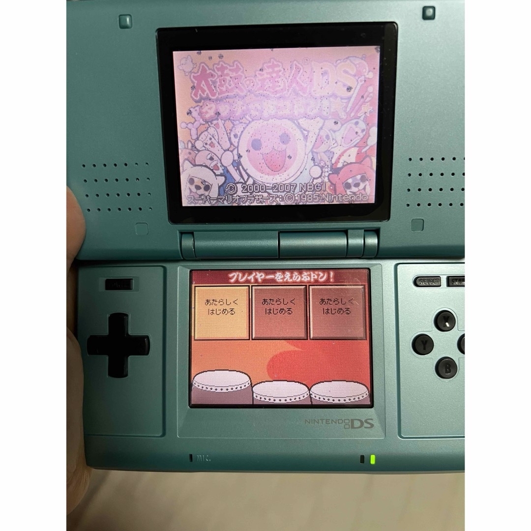 ニンテンドーDS - 外装美品 任天堂DS 初代 ターコイズブルー 箱 ニンテンドーDS - 外装美品 任天堂DS 初代 ターコイズブルー 箱