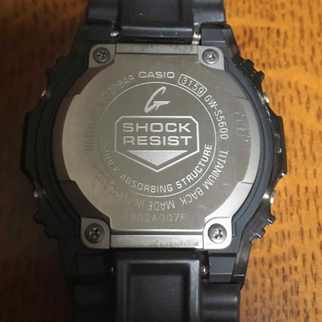 カシオ G-SHOCK GW-S5600 カシオ G-SHOCK GW-S5600