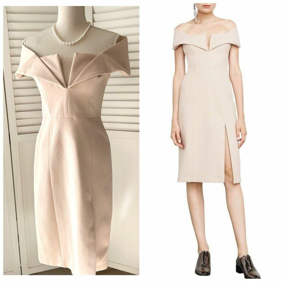 BCBGMAXAZRIA - 未使用 BCBG MAXAZRIA オフショルスリット BCBGMAXAZRIA - 未使用 BCBG MAXAZRIA オフショルスリット