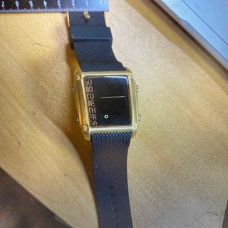 「BOUNCE SPORT WATCH 381G 3ATM」保管品　電池切れ