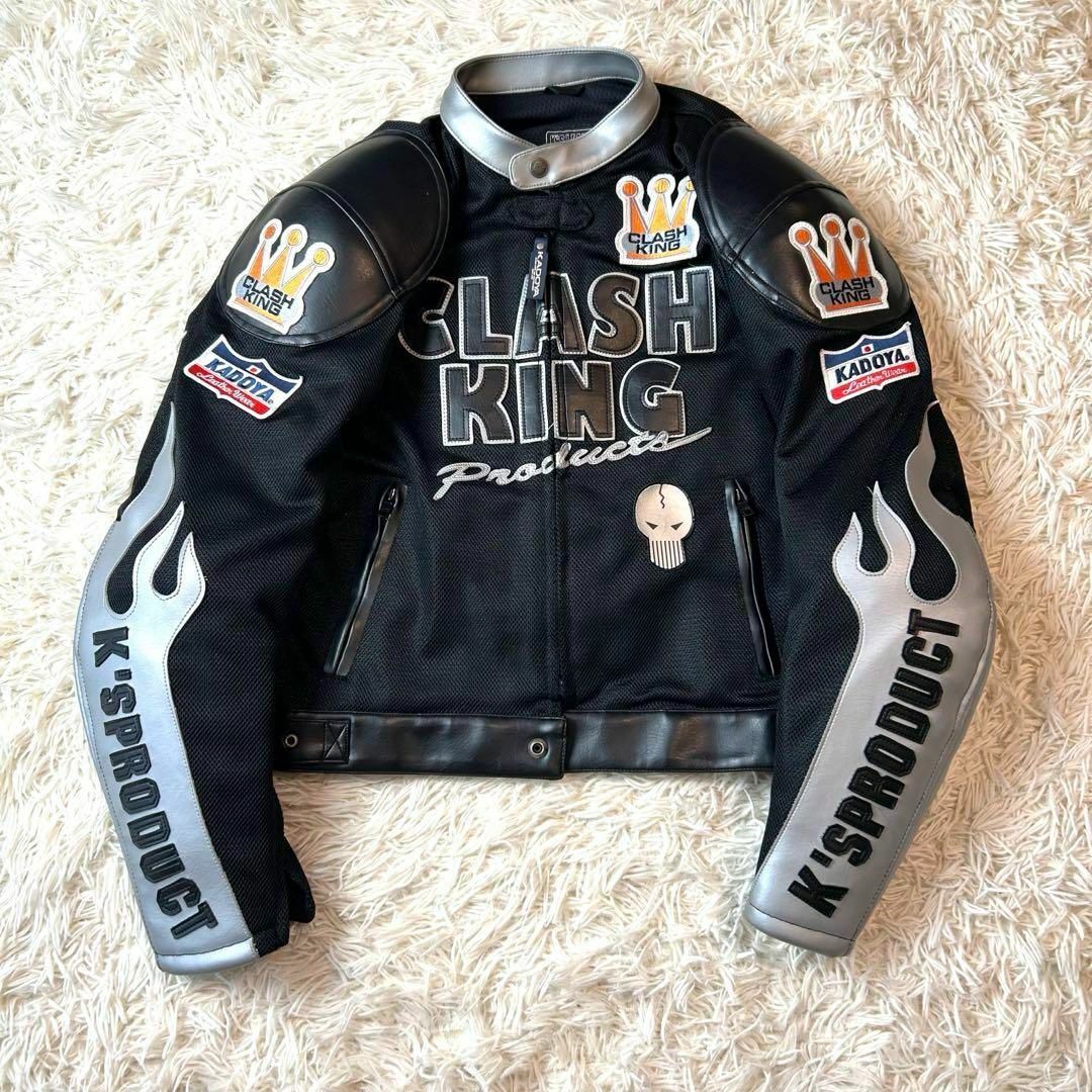 KADOYA - カドヤ クラッシュキング バイクジャケット メッシュ KADOYA - カドヤ クラッシュキング バイクジャケット メッシュ