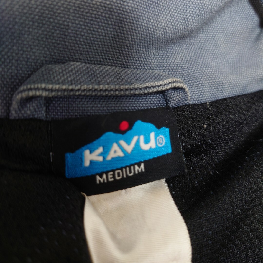KAVU】ロゴ刺繍 ハイネック ダックジャケット A-2628 KAVU】ロゴ刺繍 ハイネック ダックジャケット A-2628