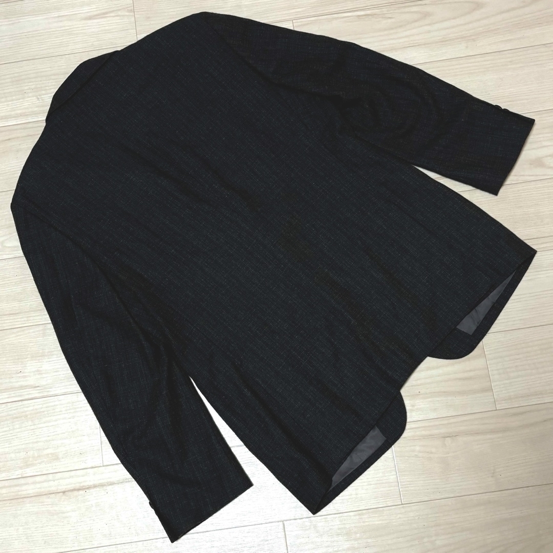 D'URBAN - D'URBAN テーラードジャケット カシミア100% グレー D'URBAN - D'URBAN テーラードジャケット カシミア100% グレー