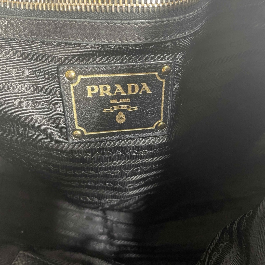 PRADA - ✨美品✨プラダ Prada フリル ハンドバック ナイロン PRADA - ✨美品✨プラダ Prada フリル ハンドバック ナイロン