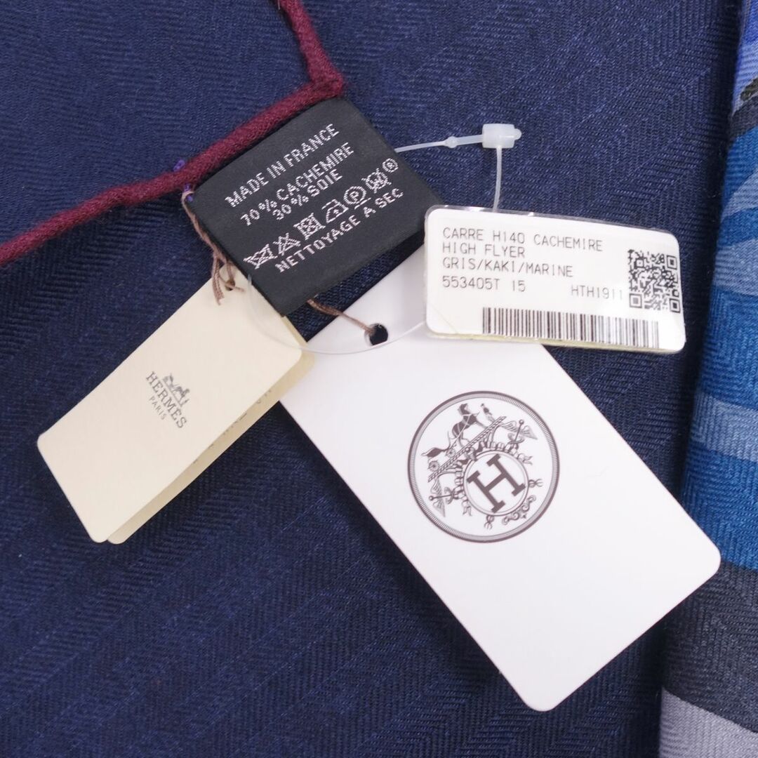 HERMES - 未使用 エルメス HERMES スカーフ カレジェアン140 HERMES - 未使用 エルメス HERMES スカーフ カレジェアン140