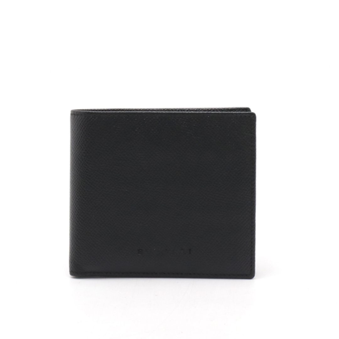 BVLGARI ブルガリ クラシコ ロゴ 2つ折財布 二つ折り財布 メンズ BVLGARI ブルガリ クラシコ ロゴ 2つ折財布 二つ折り財布 メンズ