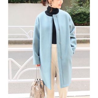 IENA(ロングコート ・ ブルー・ネイビー/青色系)のフリマ IENA(ロングコート ・ ブルー・ネイビー/青色系)のフリマ