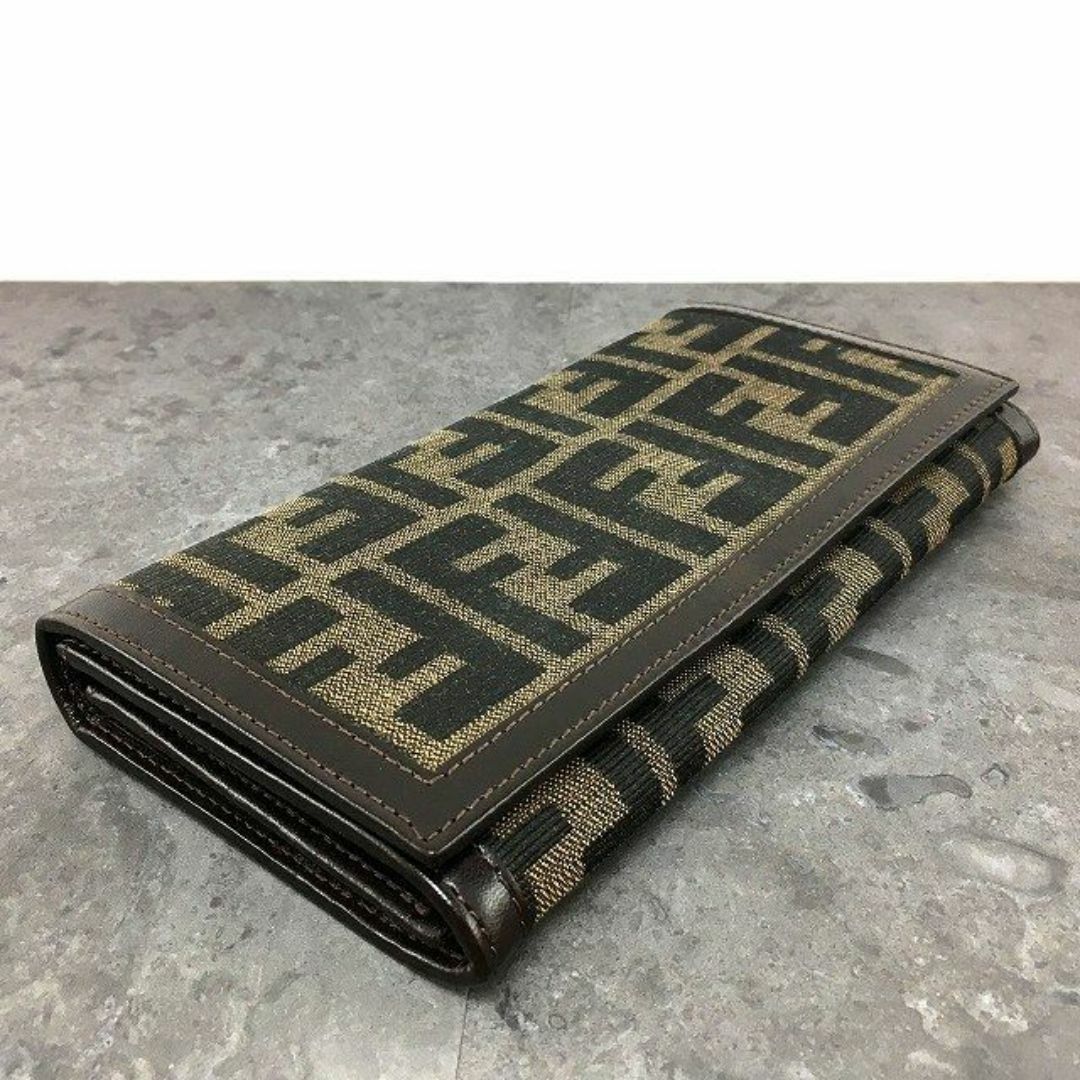 FENDI - 送料込み! 極美品 FENDI 長財布 30851 ズッカ柄 箱付き FENDI - 送料込み! 極美品 FENDI 長財布 30851 ズッカ柄 箱付き