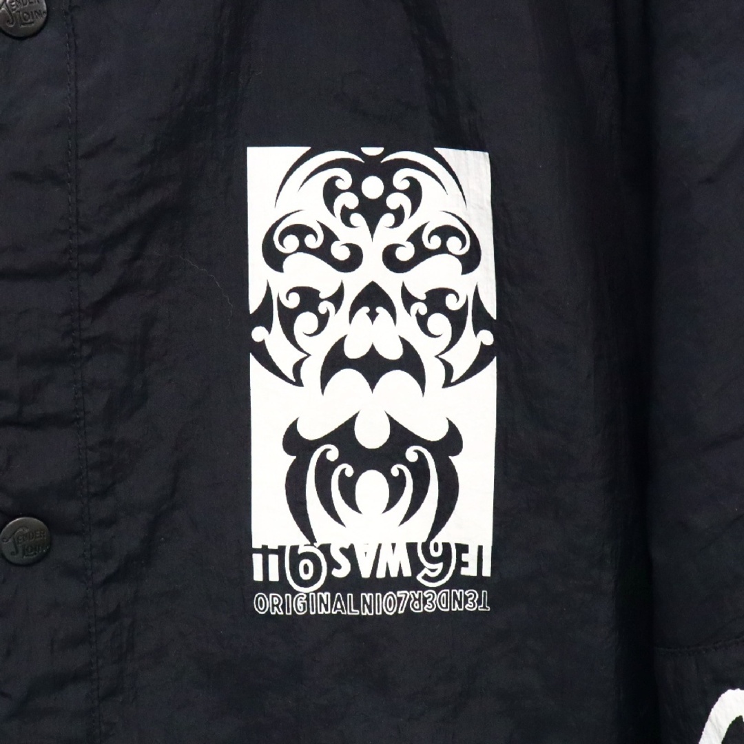 TENDERLOIN - TENDERLOIN テンダーロイン NYLON DABO JKT ナイロン ダボプリント ジップアップ ボタン ジャケット ブラックの通販 by BRINGラクマ店|テンダーロインならラクマ TENDERLOIN - TENDERLOIN テンダーロイン NYLON DABO JKT ナイロン ダボプリント ジップアップ ボタン ジャケット ブラックの通販 by BRINGラクマ店|テンダーロインならラクマ