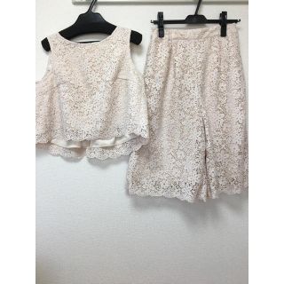 ジルバイジルスチュアート(JILL by JILLSTUART)のジルバイ♡レースセットアップ♡chay(セット/コーデ)