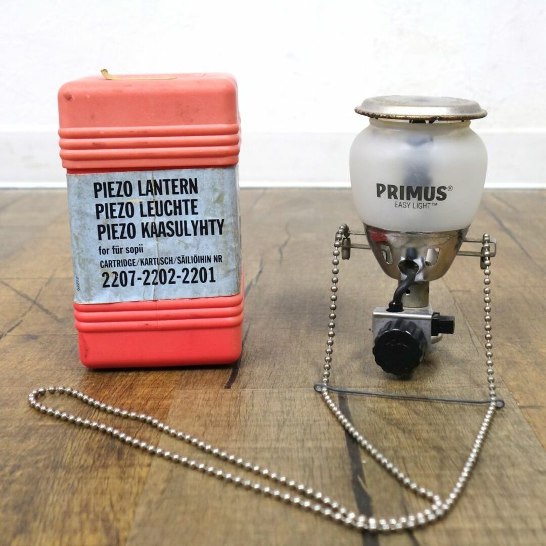 プリムス PRIMUS 2245 SWEDEN ガスランタン OD缶 ケース付き プリムス PRIMUS 2245 SWEDEN ガスランタン OD缶 ケース付き