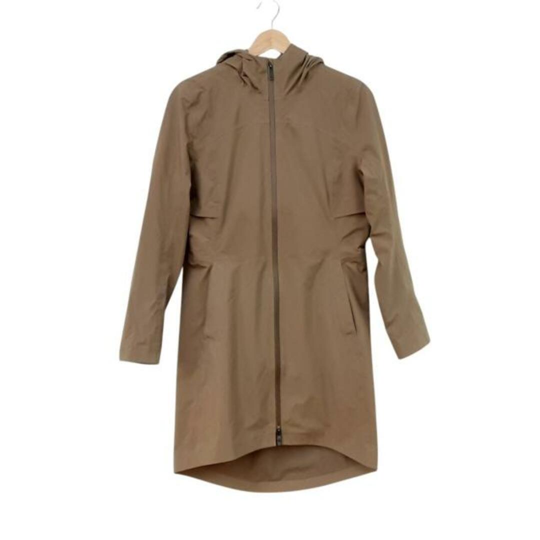 lululemon - lululemon(ルルレモン) コート サイズ4 XL レディース美品  - カーキ 長袖/ジップアップ/春/秋