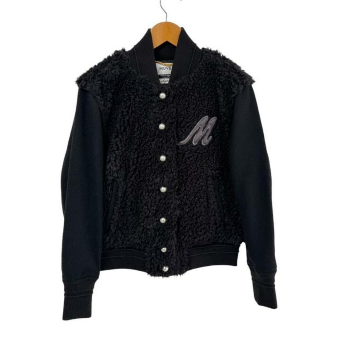 MUVEIL(ミュベール) ブルゾン サイズ36 S レディース美品 - 黒 MUVEIL(ミュベール) ブルゾン サイズ36 S レディース美品 - 黒